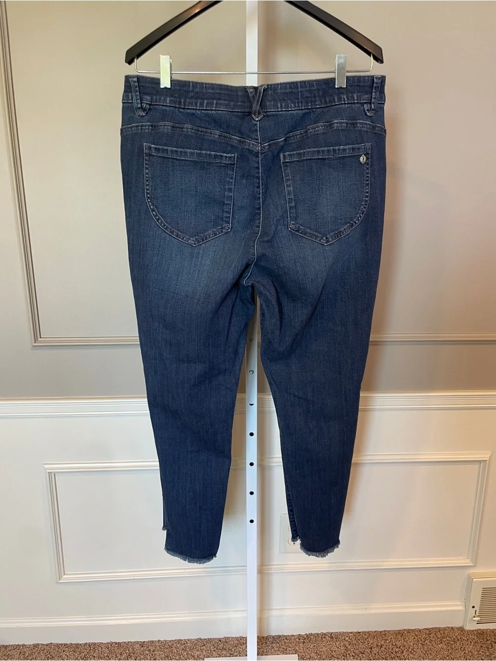 Democracy Raw Hem Ankle Denim Jeans 16 
